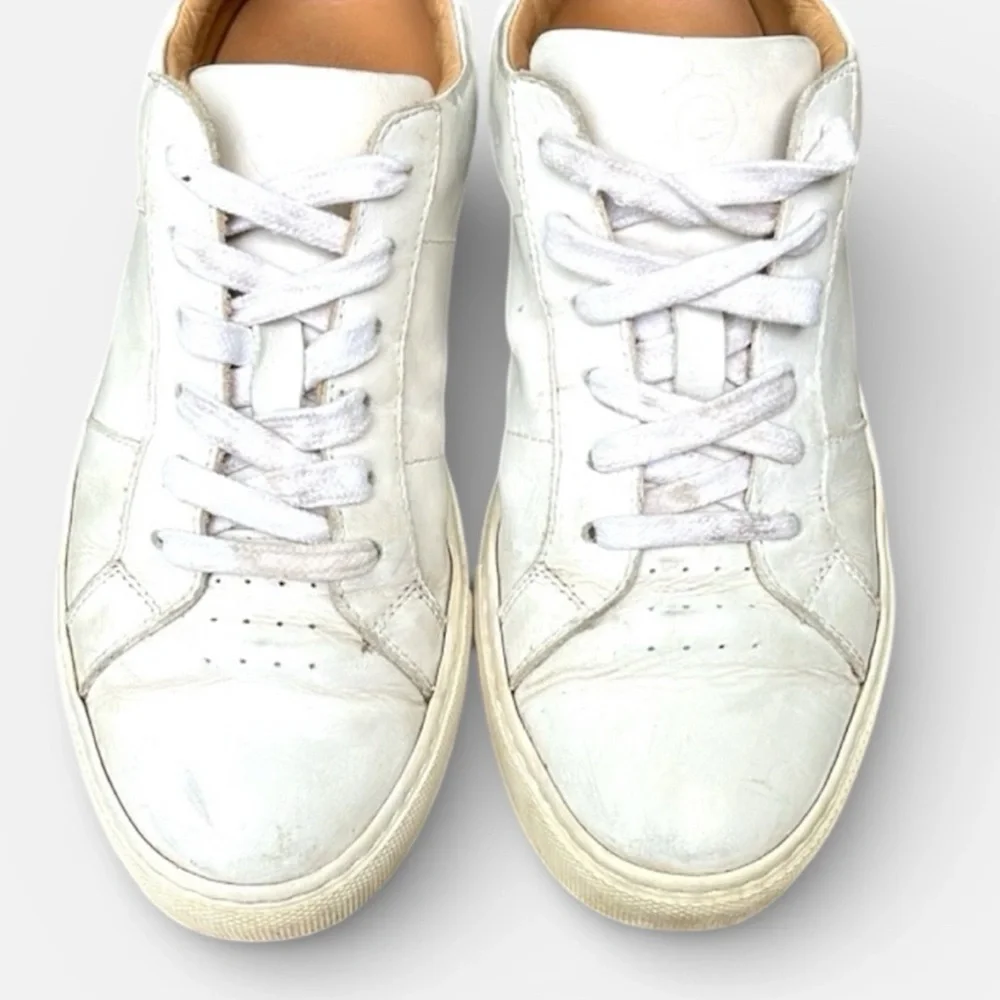 Greats Royale Leather Sneakers in White Size 8